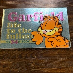 Garfield Comic Book 34th Book life to the fullest